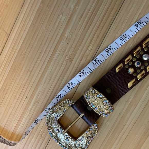Nocona Accessories - SOLD Nocona rhinestone belt